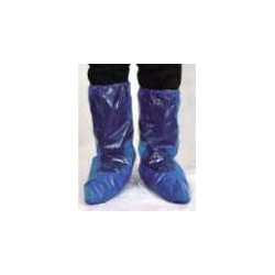 Caja 500 unidades:Polo Cubre Botas Polietileno Azul